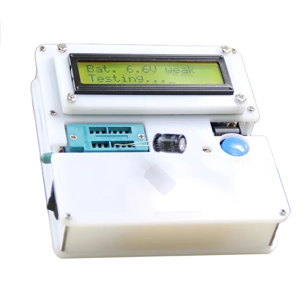 High Precision Capacitance LCR ESR Meter DIY Kit Full Color Graphic Display Multifunctional Automatic Calibration