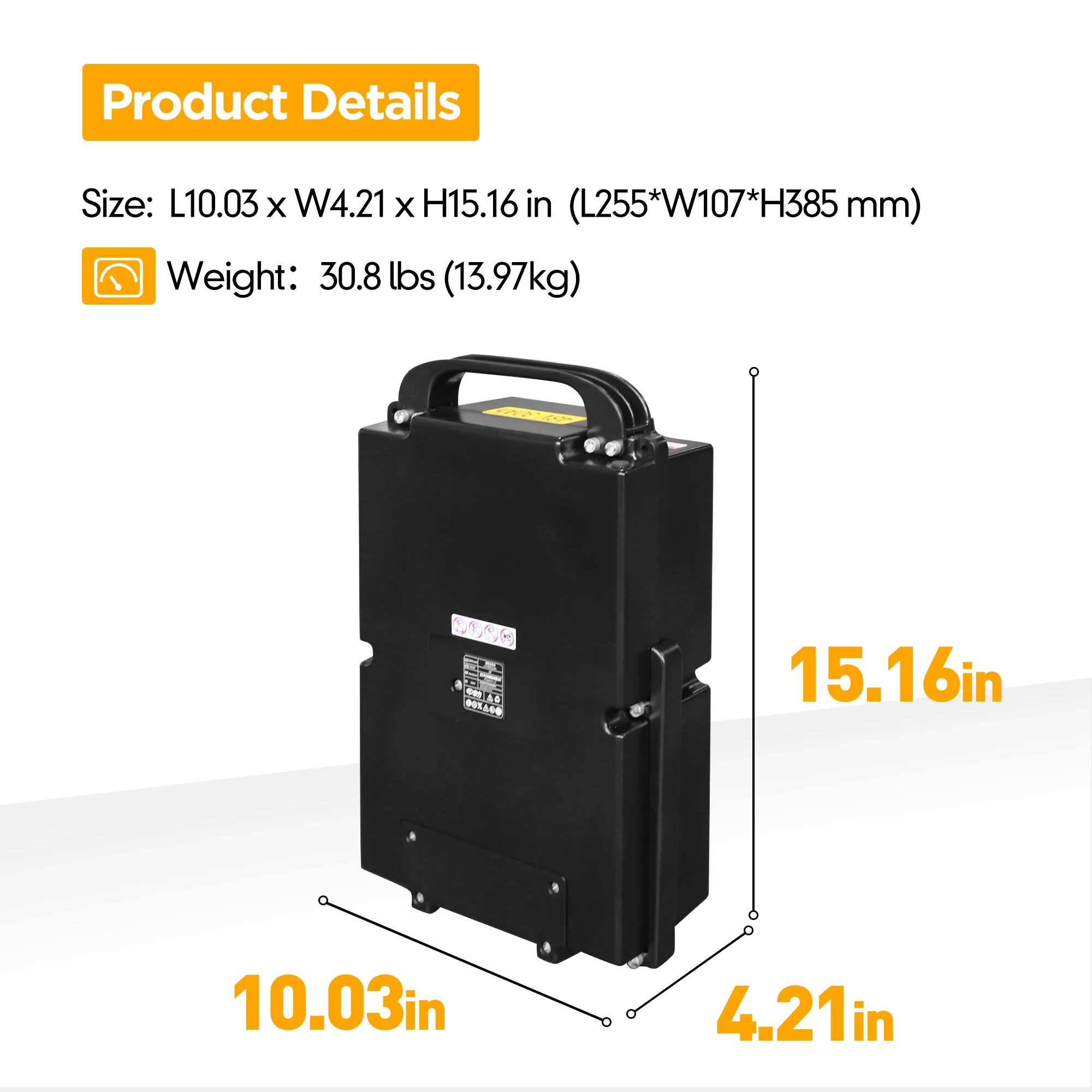 48V 30Ah Lithium Ion Battery for Big Joe LPT40 LPT44 Pallet Truck Jack LB6500000Z-07