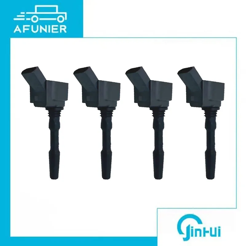

4 шт. катушка зажигания для Audi A1 A3 S3 Q3 TT VW Golf Passat B8 Seat 1.8,2.0TSI OE No. :000-06H905110D,06J905110G