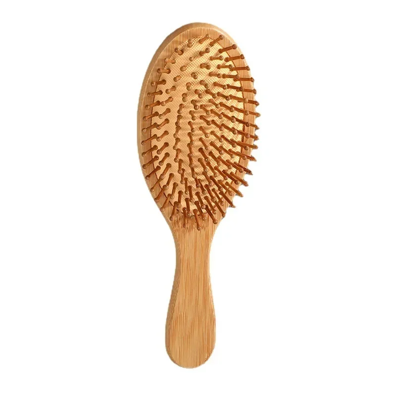 Portable Wood Comb Professional Air Cushion Hair Loss Massage Brush Hairbrush Comb Scalp Hair Care Healthy Bamboo Comb