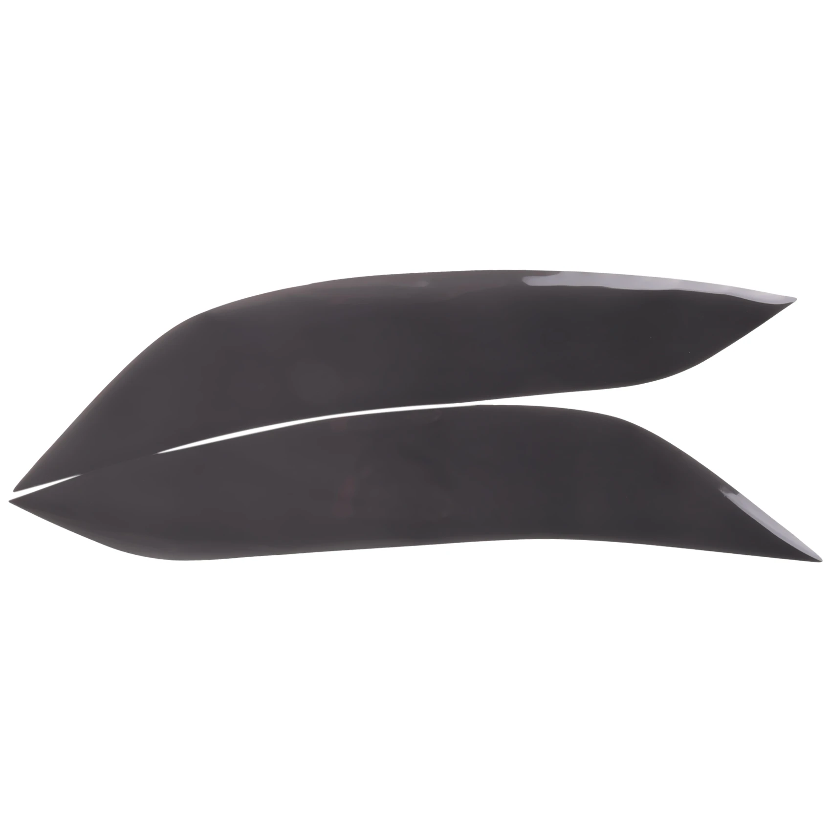 

For Tesla Model 3 Highland 2024 Car Headlight Protective Film TPU Head Light Lamp Cover Sticker Trim - Smoked Black