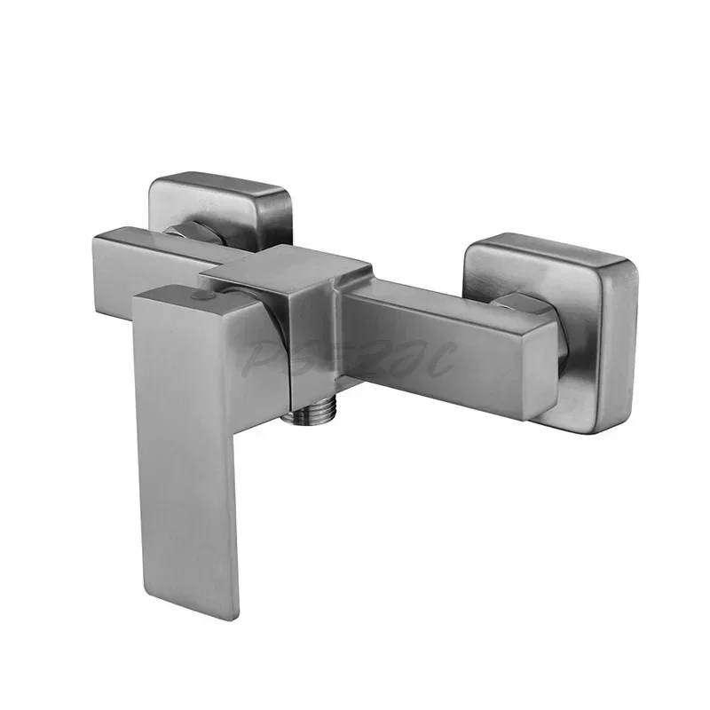 

Household Stainless Steel Water Heater Mixing Valve Concealed Shower Hot and Cold Faucet Bathroom Shower Set