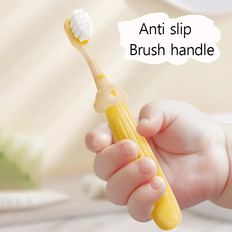 8PC Children's Soft Bristled Toothbrush Cute Cloud Brush Handle Soft Gum Protection Safe Materials Caring For Kids Dental Health