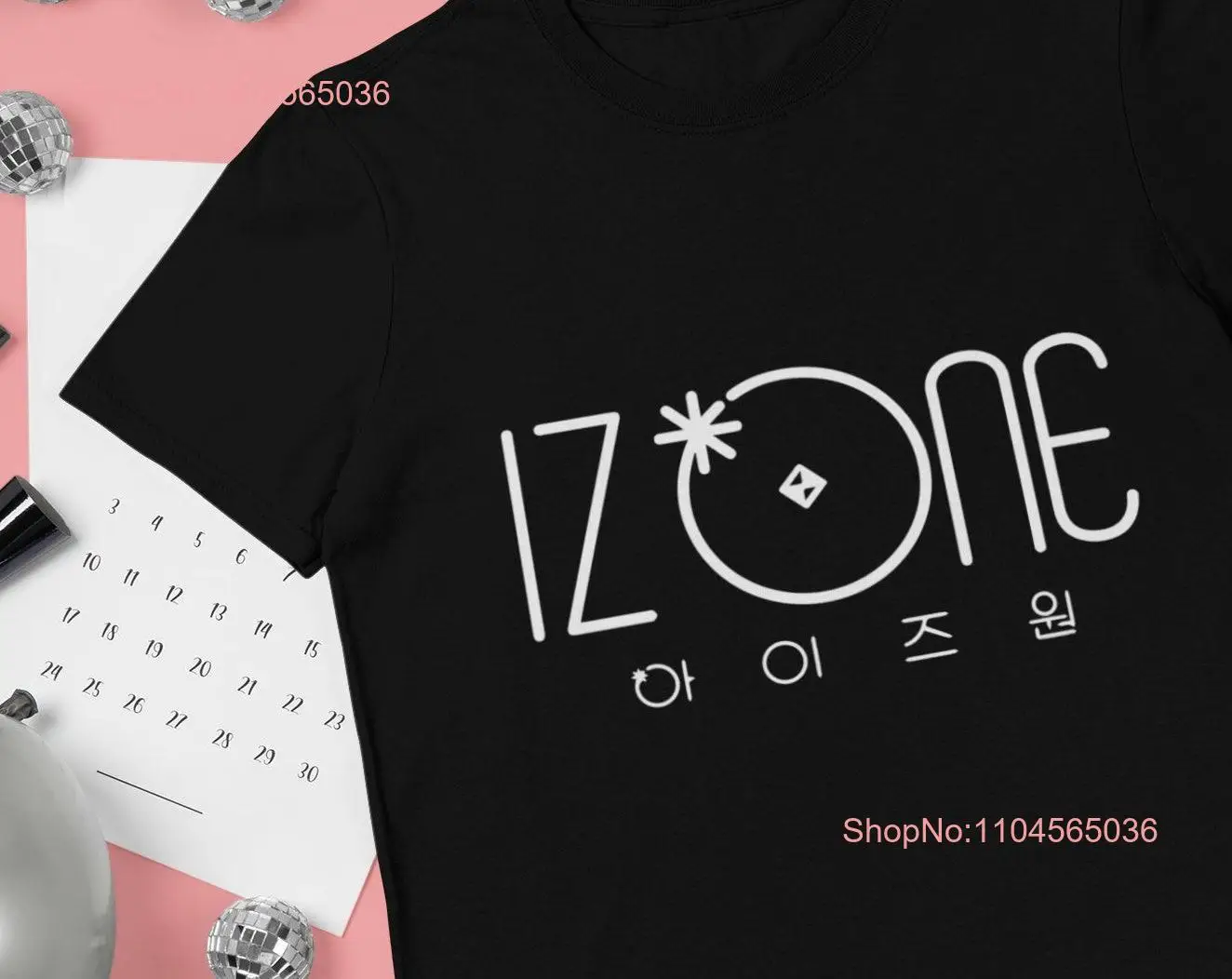 تي شيرت Izone Kpop Wiz One Fan ينتج 48 AKB48 بأكمام طويلة أو قصيرة