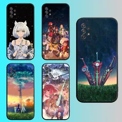 Xenoblade Chronicles Phone Case For Samsung S 25,24,21,22,23,30,20,Ultra,Plus,Fe,Lite,Note,10,9,5G Black Soft