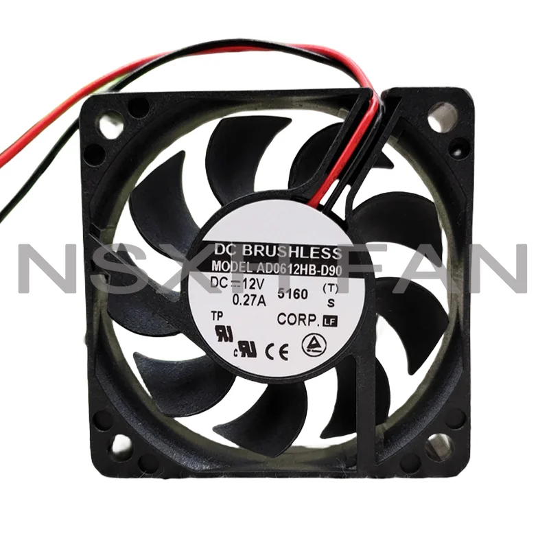 Ventilador CPU, ad0612hb-d90 6015 dc12v