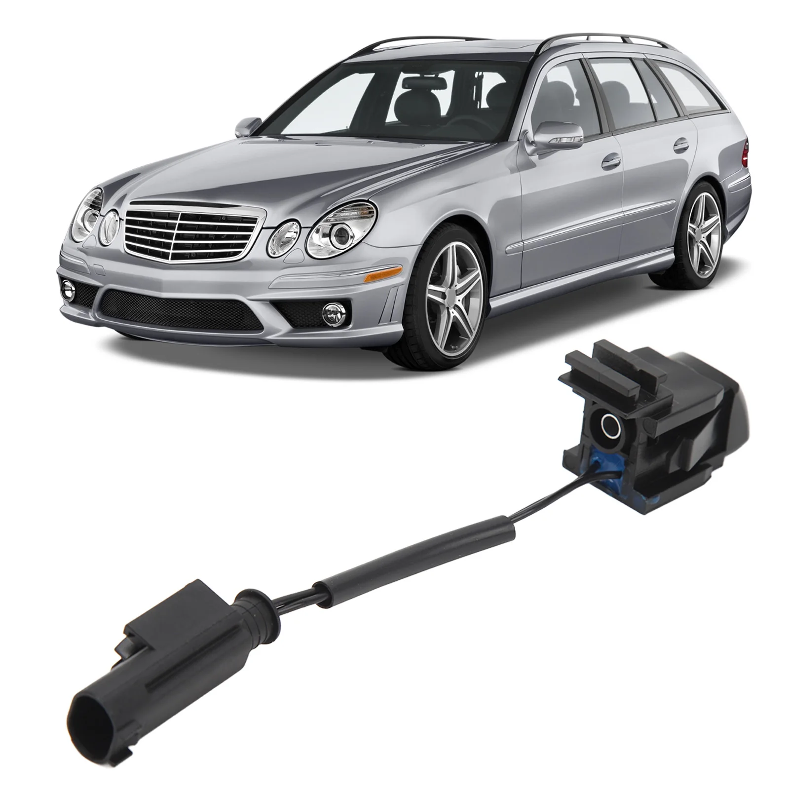 

Heated Windshield Washer Nozzle A2118601147 Durable Liquid Spray Nozzle Replacement For Benz W203 C209 W219 W211
