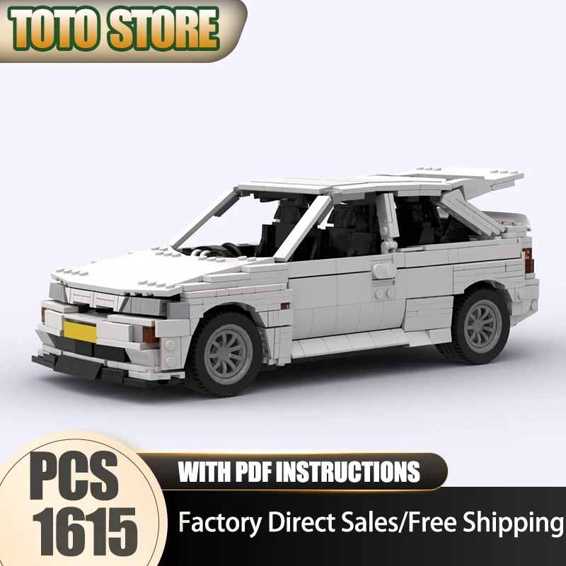 

Супер спортивный автомобиль Moc, строительные блоки, эскорт, чемпион, скоростные автомобили, технология, кирпич, сделай сам, сборка, строительная игрушка, праздничные подарки