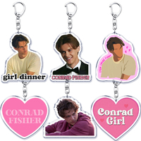 Cool Team Conrad Fisher Keychains for Accessories The Summer I Turned Pretty Tsitp Belly Keyrings Jewelry Fans Friends Gifts