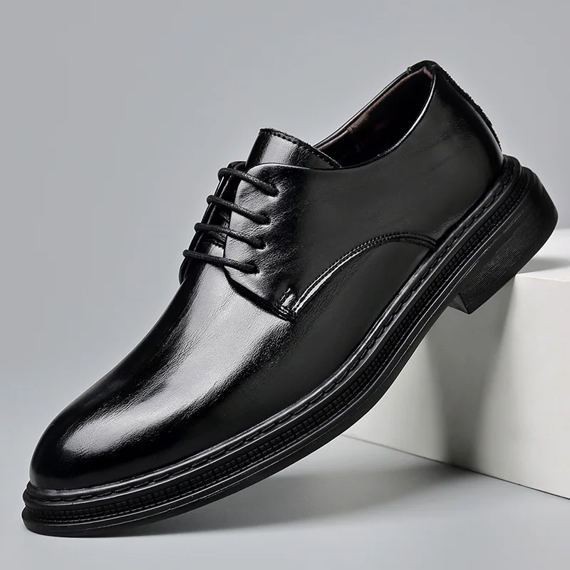 

Men's leather shoes, business formal wear, casual leather shoes, British-style dress shoes, wedding shoes