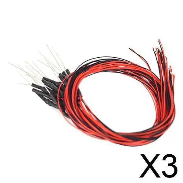 

Model Train Accessories LED Lamp Metal Wire Lighting Kit for School Project and Layout Decoration