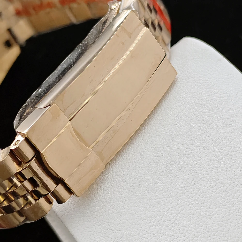 New 31mm NH05 Watch Ladies' Automatic Watch Personalized Customization Watch Rose Gold Stainless Steel Watch NH05 Movement Watch - view 6