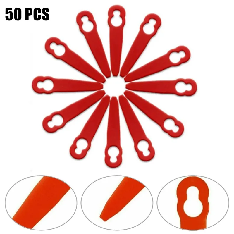 50 قطعة استبدال شفرات البلاستيك قطع الغيار ل STIHL FSA 45 FSA 57 العشب الانتهازي جزازة العشب اكسسوارات حديقة أداة أجزاء #3