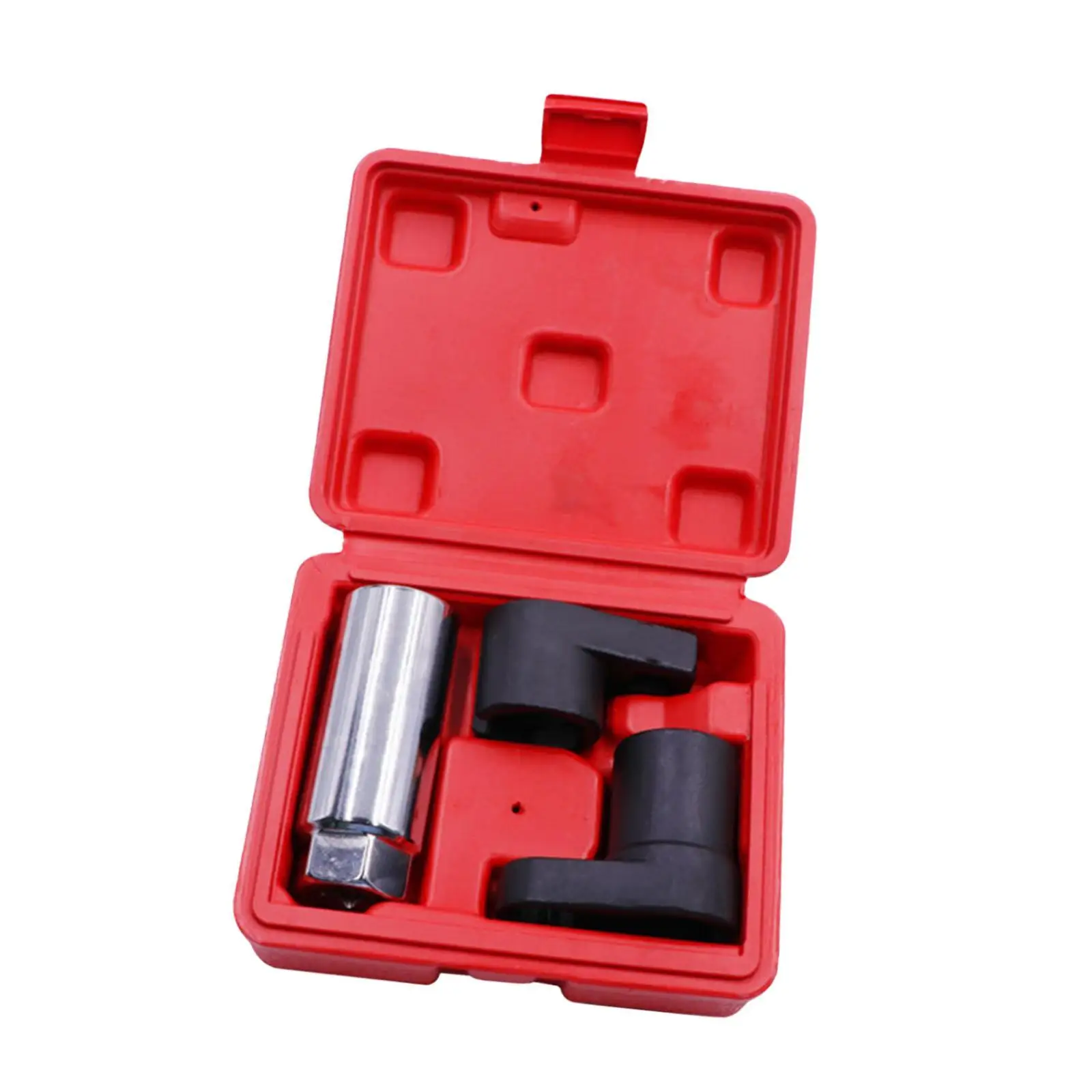 3x Generic Oxygen Sensor Socket Removal Tool Wrench Installer Tool with Storage Box for Garage Vehicles Cars Repairing Trucks