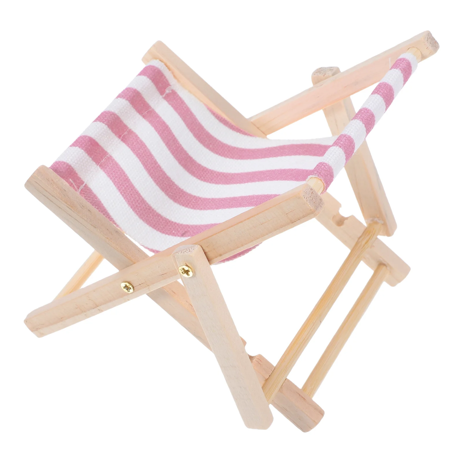 Stabiler Telefonhalter aus Holz im Strandkorb-Stil, mobiler Desktop-Ständer für den Langzeitgebrauch, einzigartiges Heimdekor-Handy-Rack