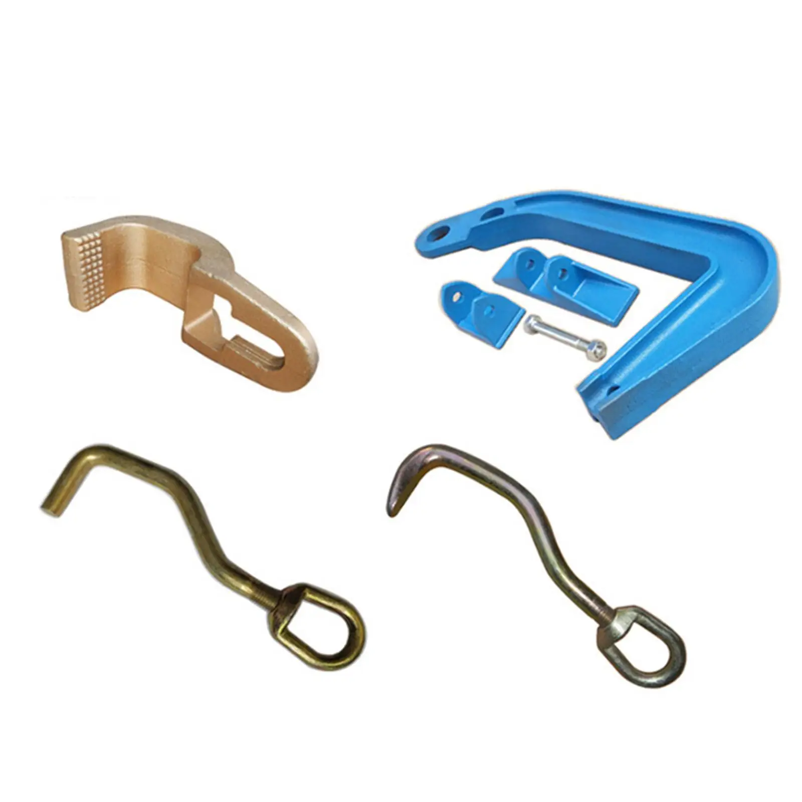 Sheet Metal Hook Auto Repair Body Steel Hook Professional Hand Tool Collision Pulling Clamp Suitable for Car Garage Workshop