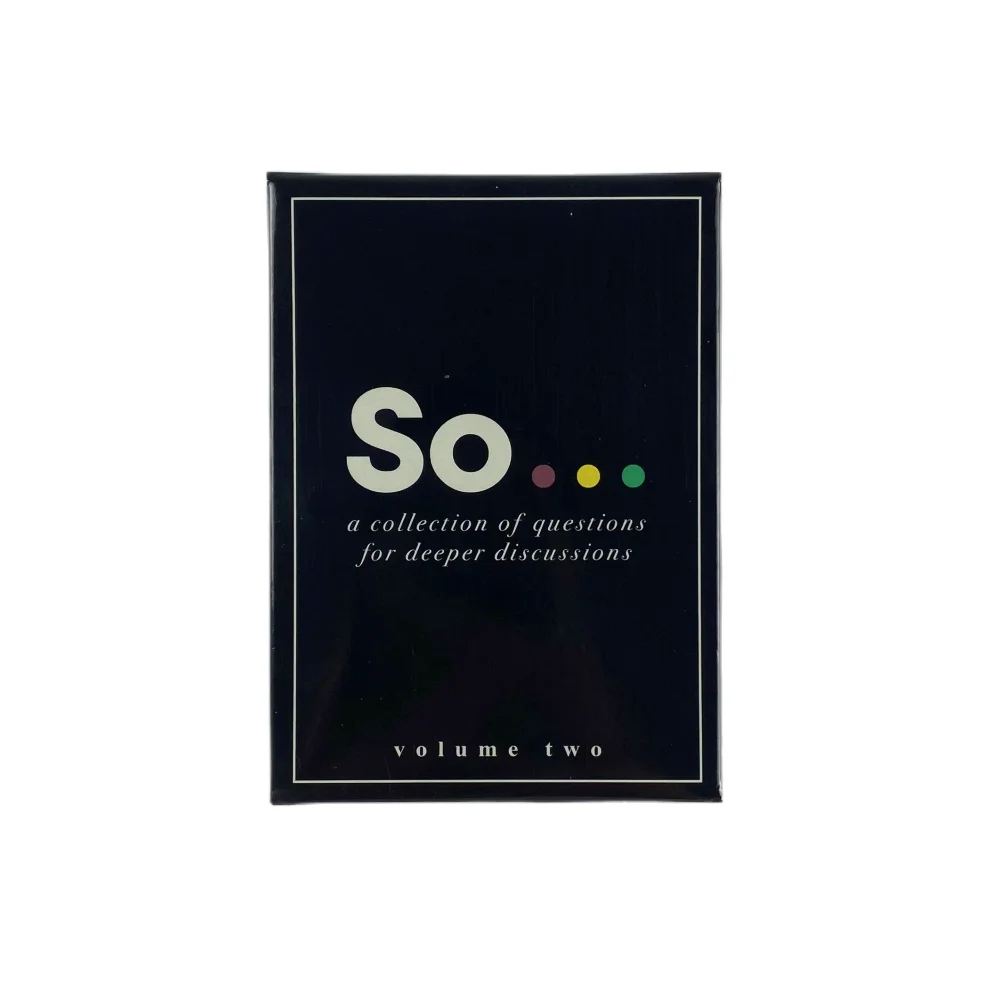 So Cards Conversation Starter - Questions Card Game for Adults & Families Couple Bedroom Excited Board Deck For Party Playing