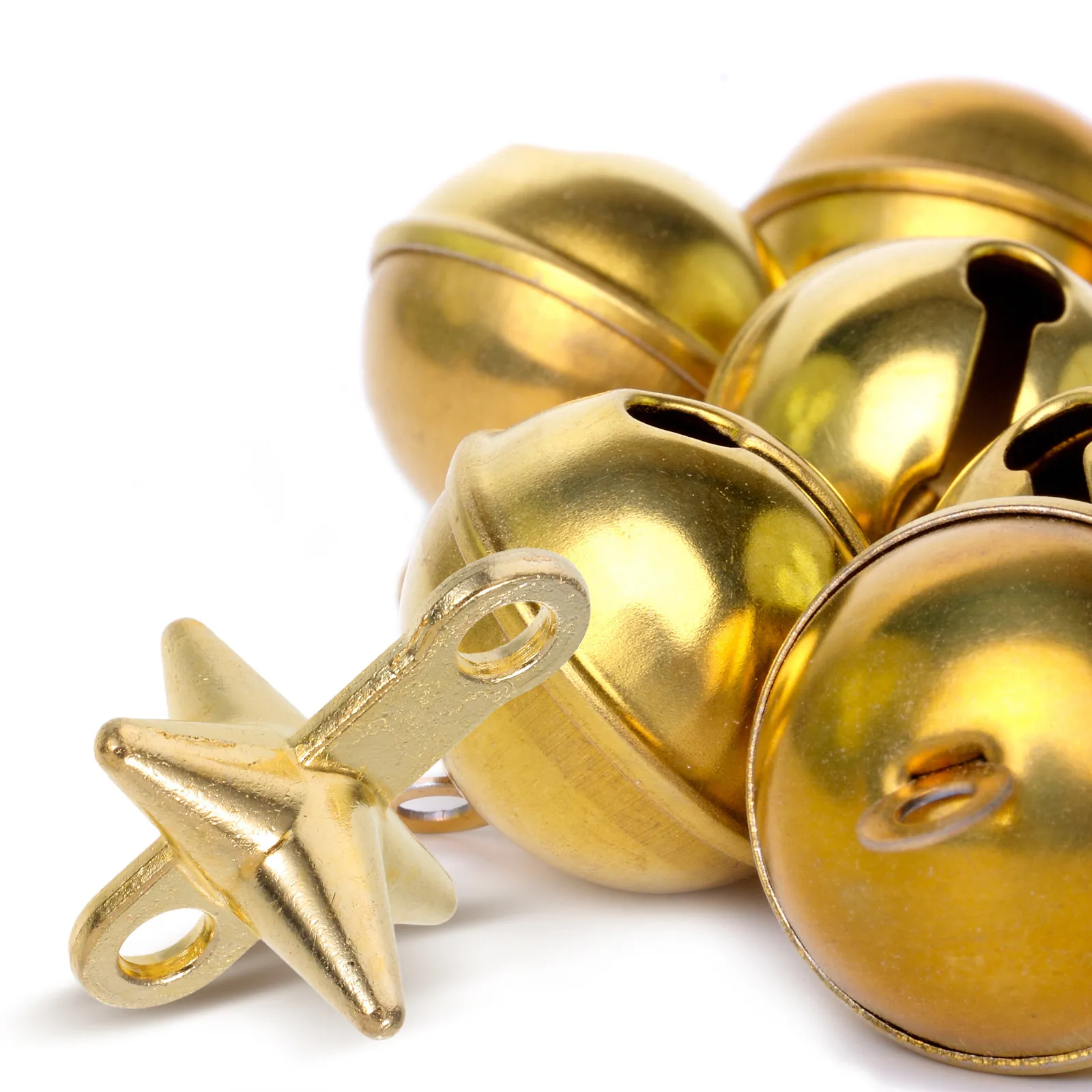 

10Pcs Bell Pendant Wind Chime DIY Accessories Alloy Crafting Bells for Handmade Wind Chimes Home Decoration Garden Car Hanging