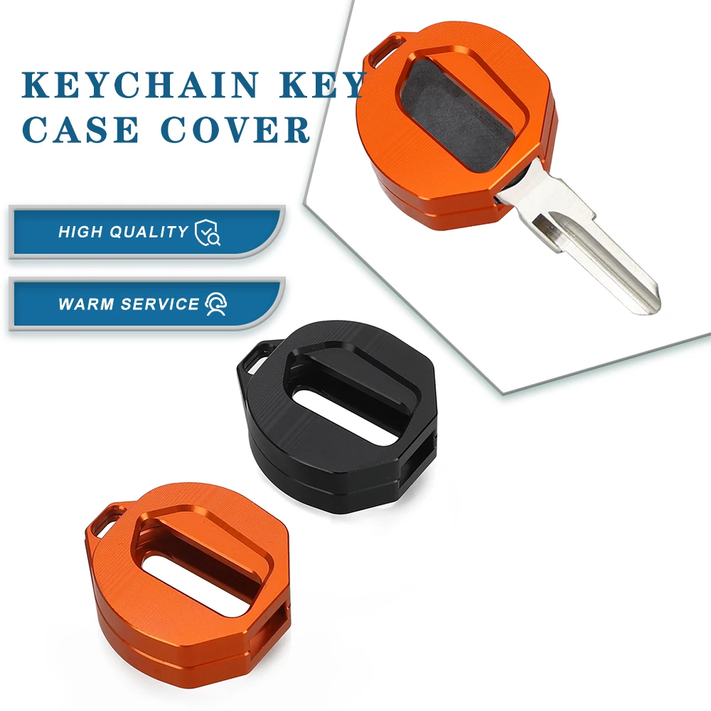 

Motorcycle Aluminium Parts Keychain Key Ring Keys Cover Protector key Case Shell FOR DUKE 125 200 390 690 790 Duke790 Duke690