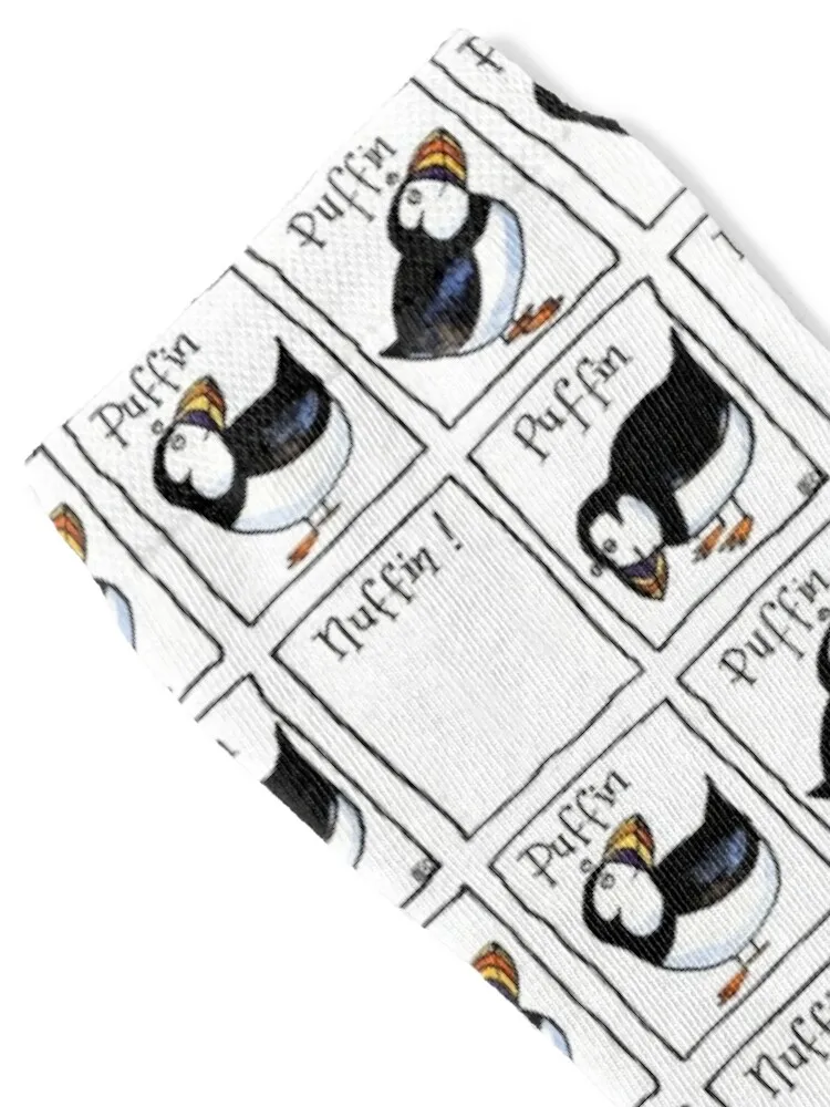 Puffin Puffin Puffin Nuffin Socks crazy gift winter luxury Men Socks Women's