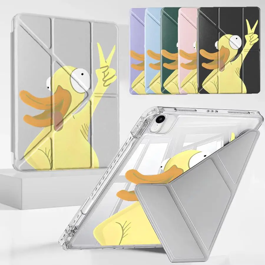 

Y-Fold Holder Cover Tablet Case For iPad Mini 6 7 Pro 11th 10th 9th 8th 7th 12.9inch Pro 2025 Air 4 5 M3 M2 1 2 M4 11inch Dumb