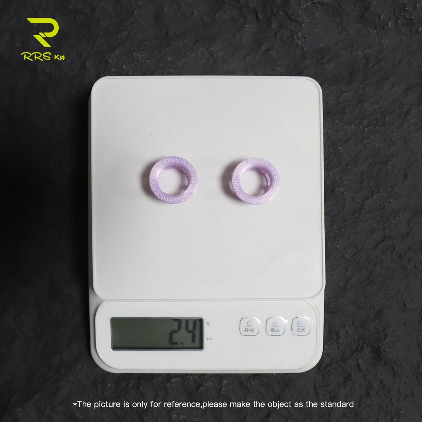 Rrskit الطريق دراجة قطرة المقود ثلاثية الأبعاد مطبوعة مضيئة سدادة طرفية Noctilucent الطريق الدراجة قطرة القضبان العالمي خفيفة للغاية مقبض المقابس #5