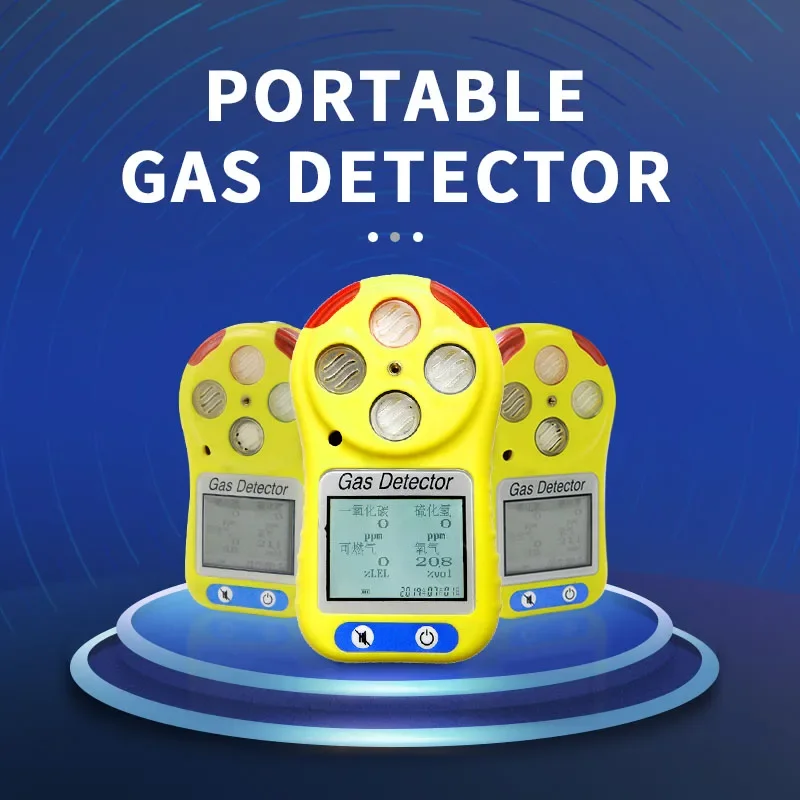 Good Quality Handheld Portable Usb O2 H2S Hydrogen Sulfide Methane Gas Detector Meter