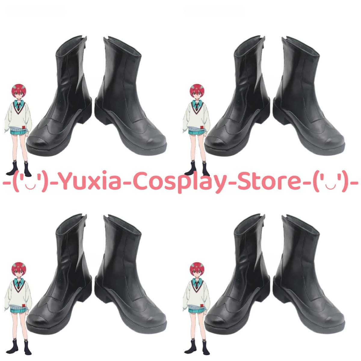 

Юксиакосплей! Amate Yuzuriha обувь для косплея аниме игровой персонаж реквизит ботинки из искусственной кожи Хэллоуин карнавальный костюм для вечеринки