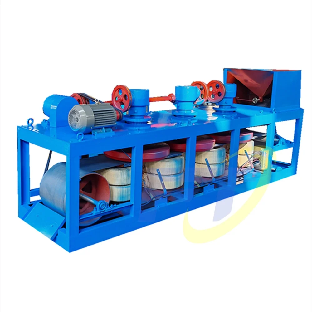 Hot Sale Three-disc Electromagnetic Separator 3 Disc Dry Magnetic Separator for Titanium Tin Zircon Separating Machine