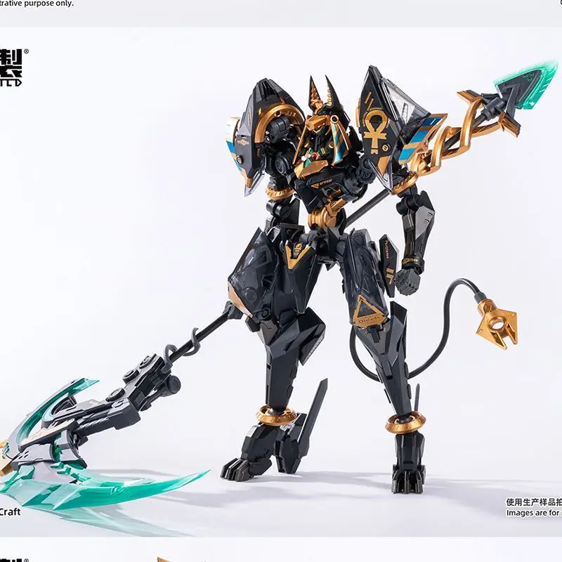 Anubis y Horus que transforma el producto terminado Mecha modelo RB-12ah de Heli Chengzhi figura de juguete Robot coleccionable modelo de acción