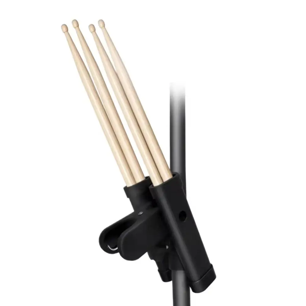 Strong Spring Drumsticks Holder Anti-slip Rubber Pad Drumstick Container Black Angle Adjustable Drumstick Bag Percussion Parts