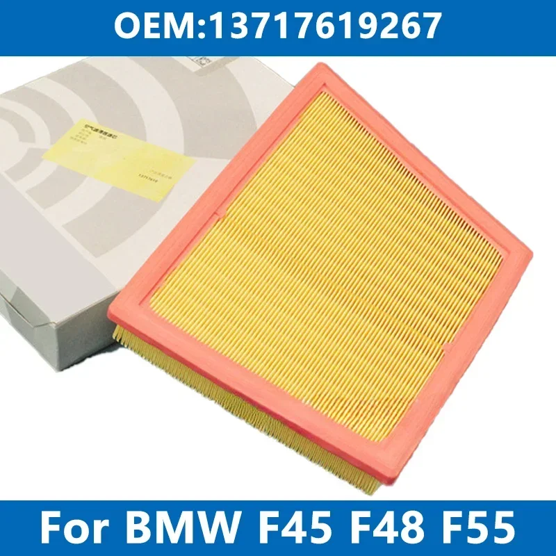 Car Engine Air Filter Cleaner Element 13717619267 For BMW F40 F44 F45 F46 F39 F48 116 120d 218 220 X1 X2 Mini F54~F60 Cooper One