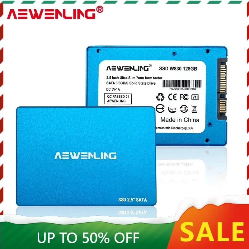 AEWENLING SSD Hard drive disk 64gb 128GB 256GB 60GB 480GB 2.5 ssd 1TB 960gbsolid state drive disk for laptop desktop 240GB 120GB