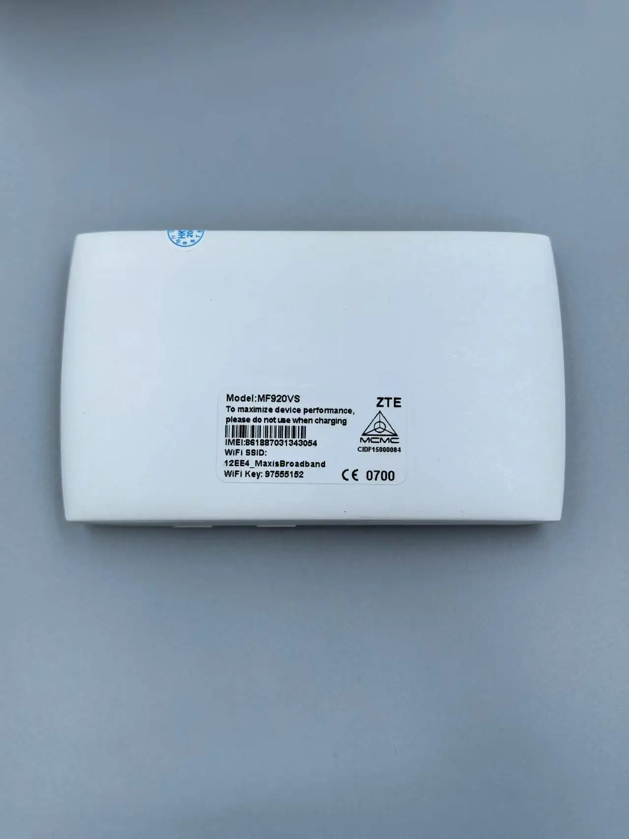 مقفلة MF920VS 4G 3G LTE routeur Hotspot TS9 هوائي خارجي WLAN WiFi مودم (مستعمل 99% جديد)