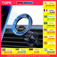 TOPK for Magsafe Car Mount,Magnetic Phone Holder for Car Air Vent Phone Holder Mount 360° Rotation Phone Holders for iPhone 15