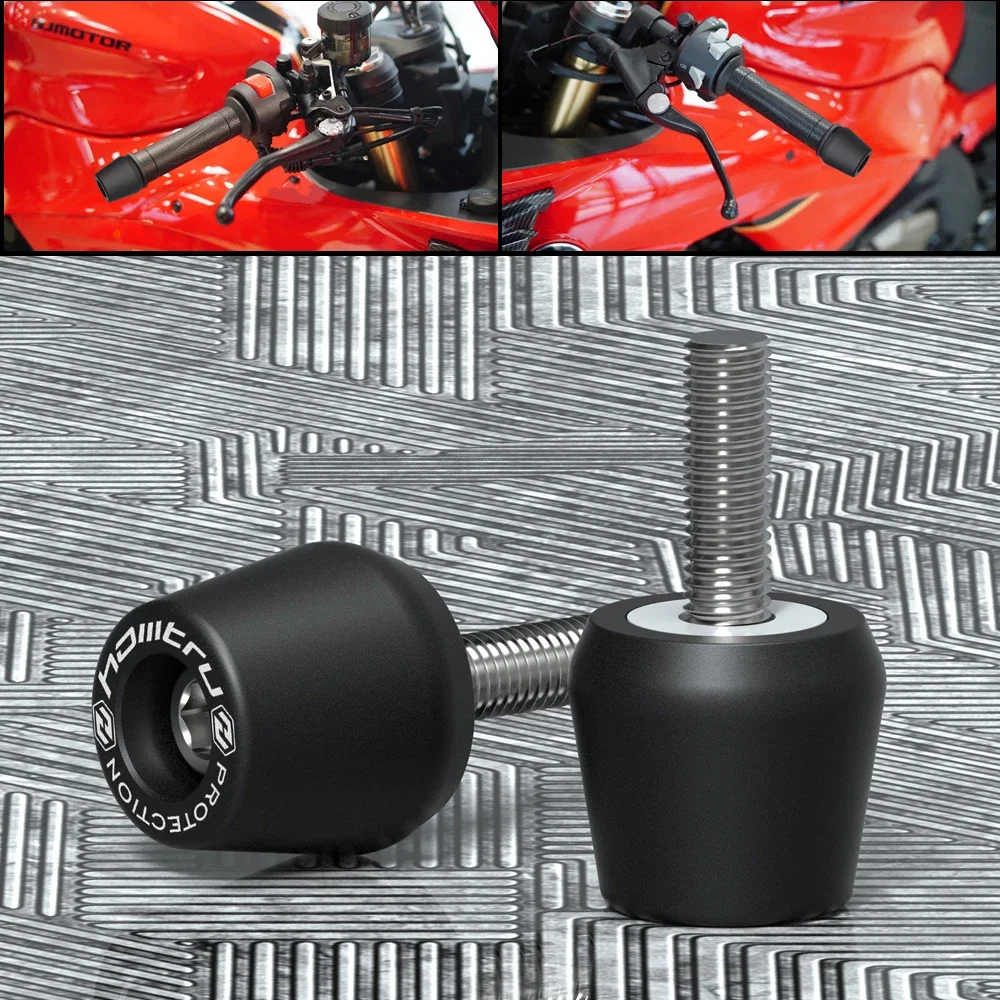 

For BMW R1200RS 2015-2020 / R1200RT 2017-2020 Motorcycle Handlebar Grip End Cap Anti Vibration Slider Plug