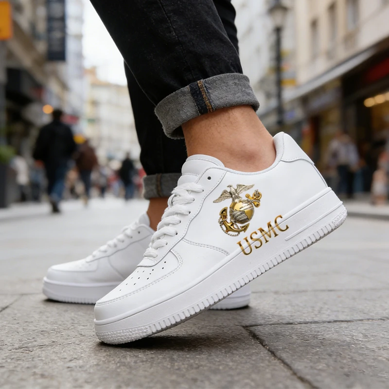 

Summer Versatile White Shoes for Men, Slip-On Breathable Soft-Sole Unisex Trend Shoes