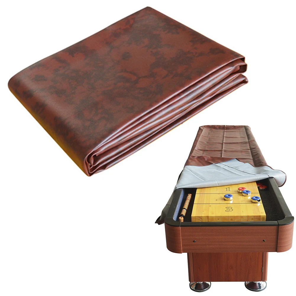 

Dust Proof Cover 9ft Shuffleboard Cover Game Room Leisure Time Protection Against Pets Soft Cotton Lining For Indoor Use