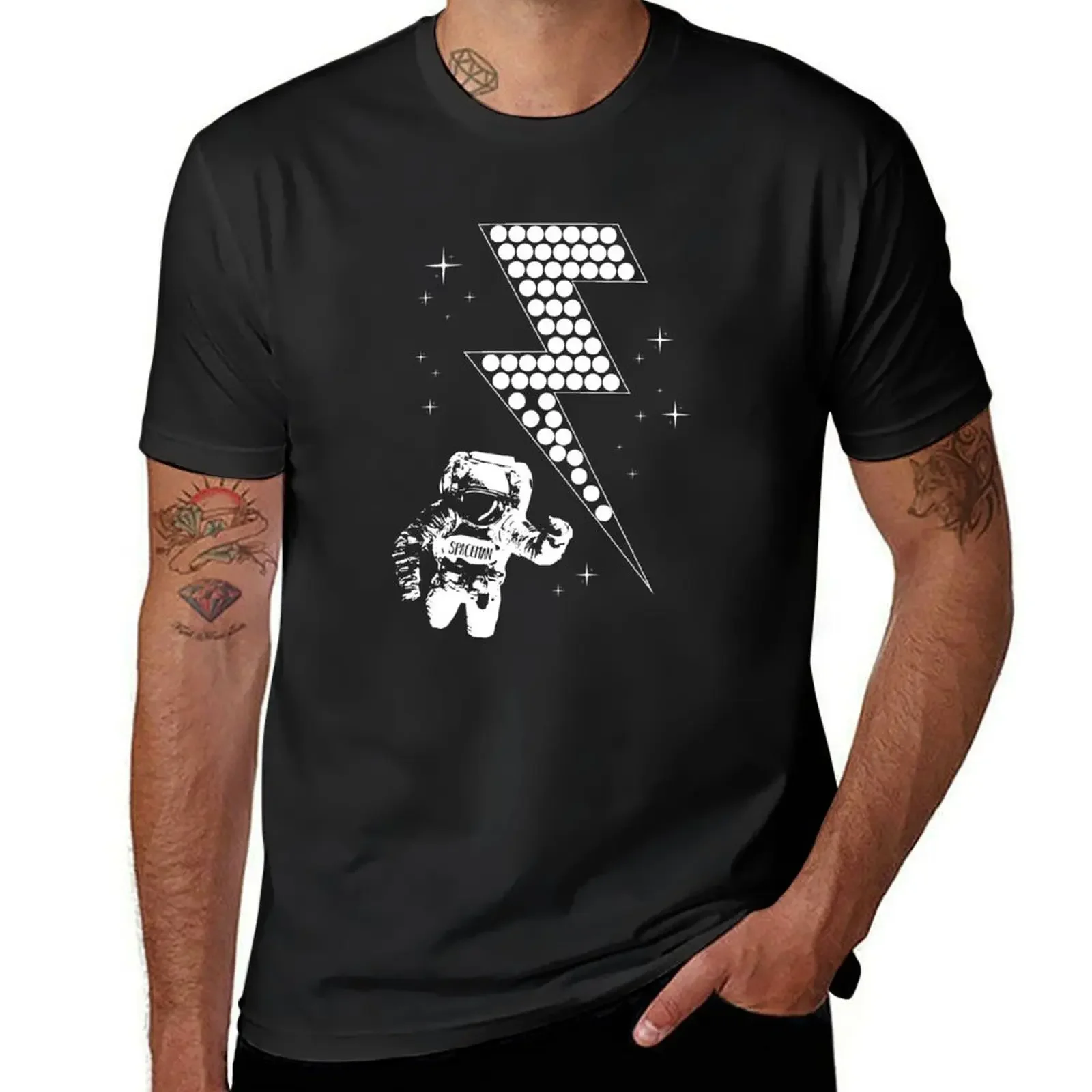 Spaceman T-Shirt plus size clothes oversized t shirt T-shirts for men cotton