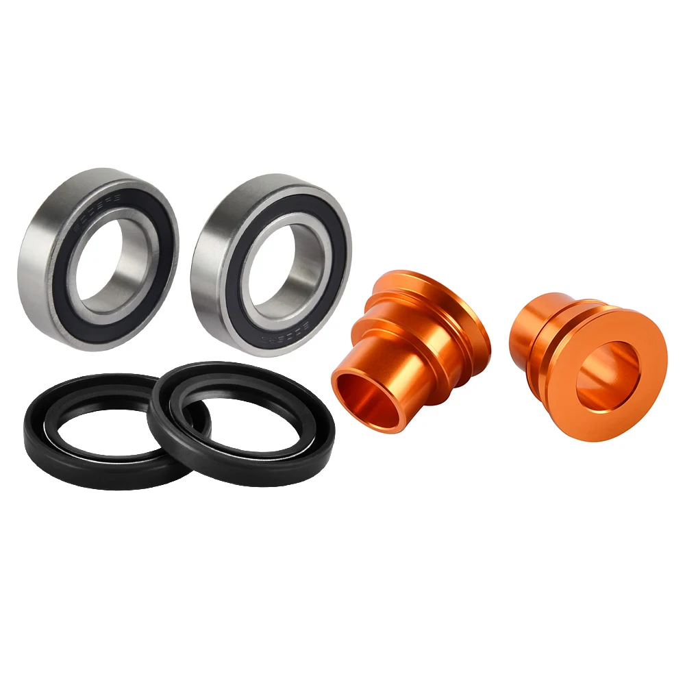 For KTM EXC 300 03-18 Rear Wheel Spacers Bearings Seals 250 350 450 125-500 EXC EXC-F EXC-W XC-W 2003-2018 SX SX-F XC-F 03-12