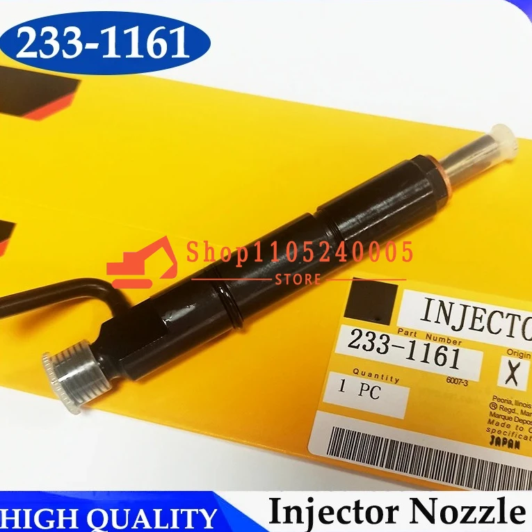 

233-1161 Diesel Fuel Injector Nozzle 2331161 For Excavator E312C E318C E320C E320D Engine 3066