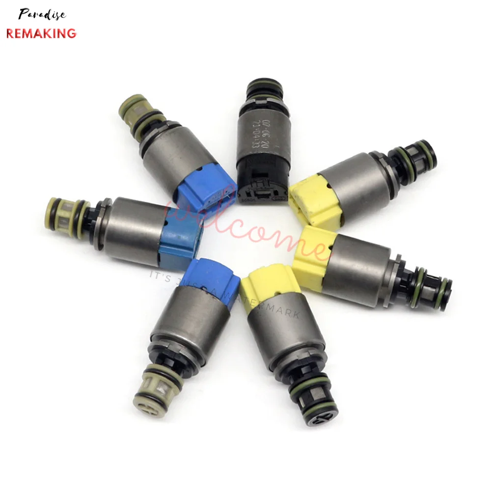 

6HP19 6HP26 6HP32 ZF6HP19 ZF6HP26 ZF6HP32 Transmission Solenoid Valve 7PCS 1068298044 For BMW X3 X5 Audi A6 A8 Q7