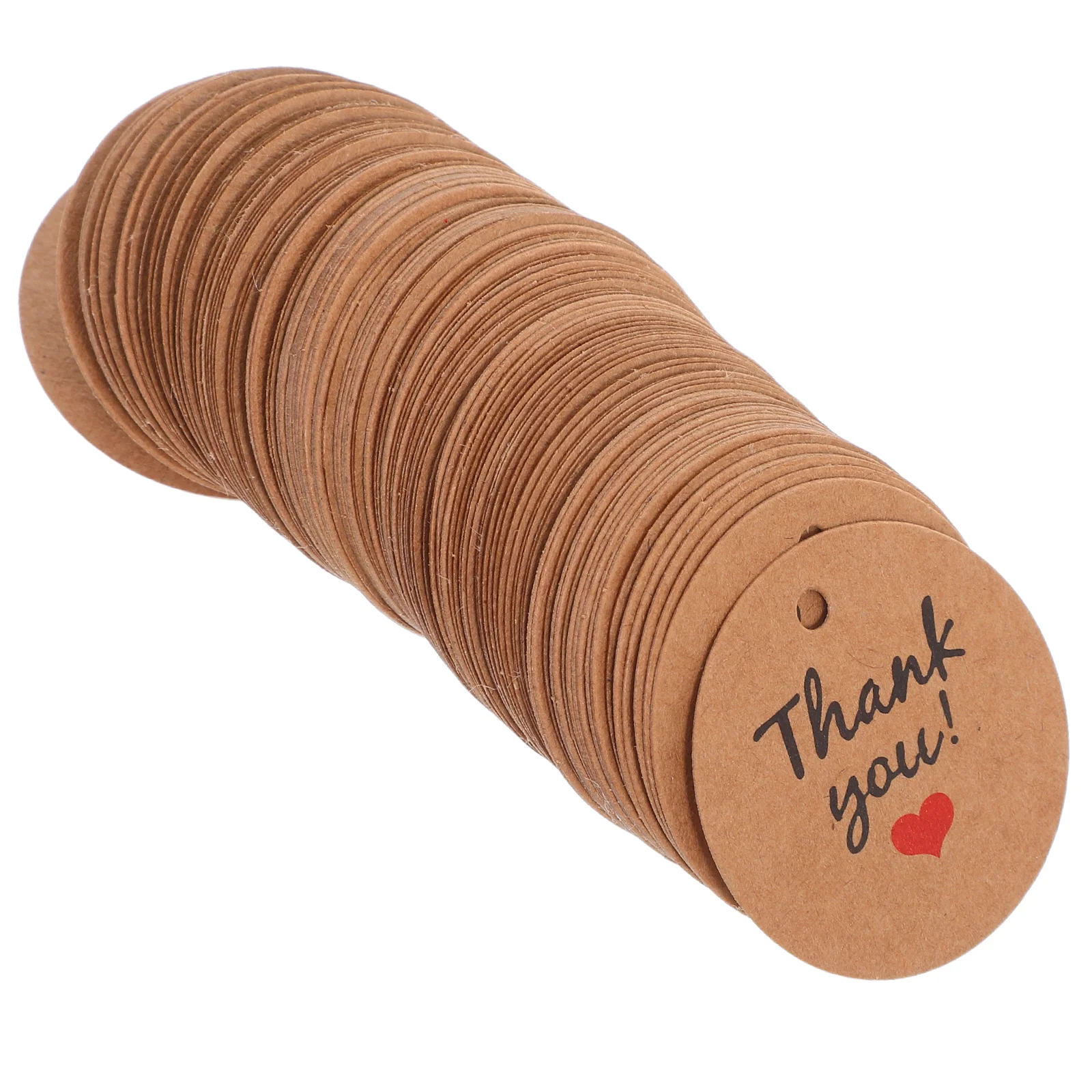 Kraft Paper Hang Tag Muffin Thank You Tags Rustic Wedding Flower Label Christmas Wrapping Package Labels