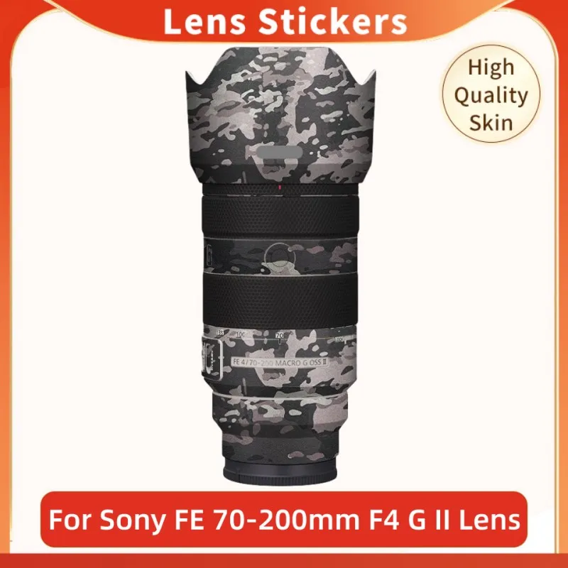 

Для Sony FE 70-200 мм F4 G II SEL70200G2 Наклейка Виниловая пленка с защитой от царапин фотокамера фотография 70-200 F/4 Macro G OSS II