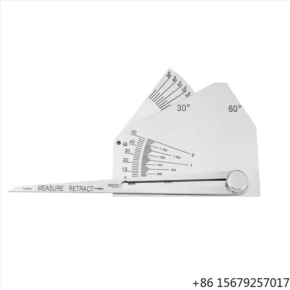 Skew-T Fillet Weld Gauge WELD CALCULATOR Welds Measurement Method of SkewedJoints Fillet Weld Gauge Gage Tool