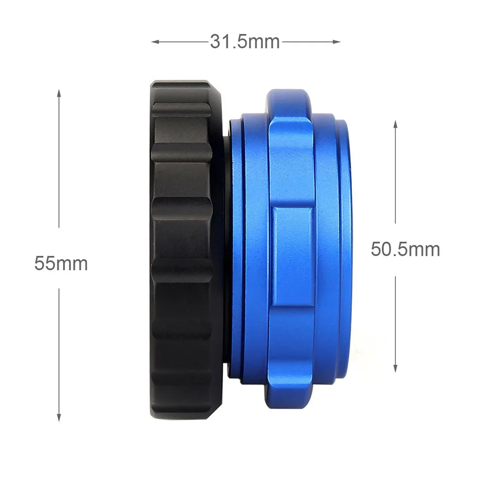 Imagem -02 - Adaptador de Ocular de Telescópio Svbony M42 para Acessórios Astronômicos de 125 Polegadas Bloqueio Coaxial Anel Interno de Material Petf