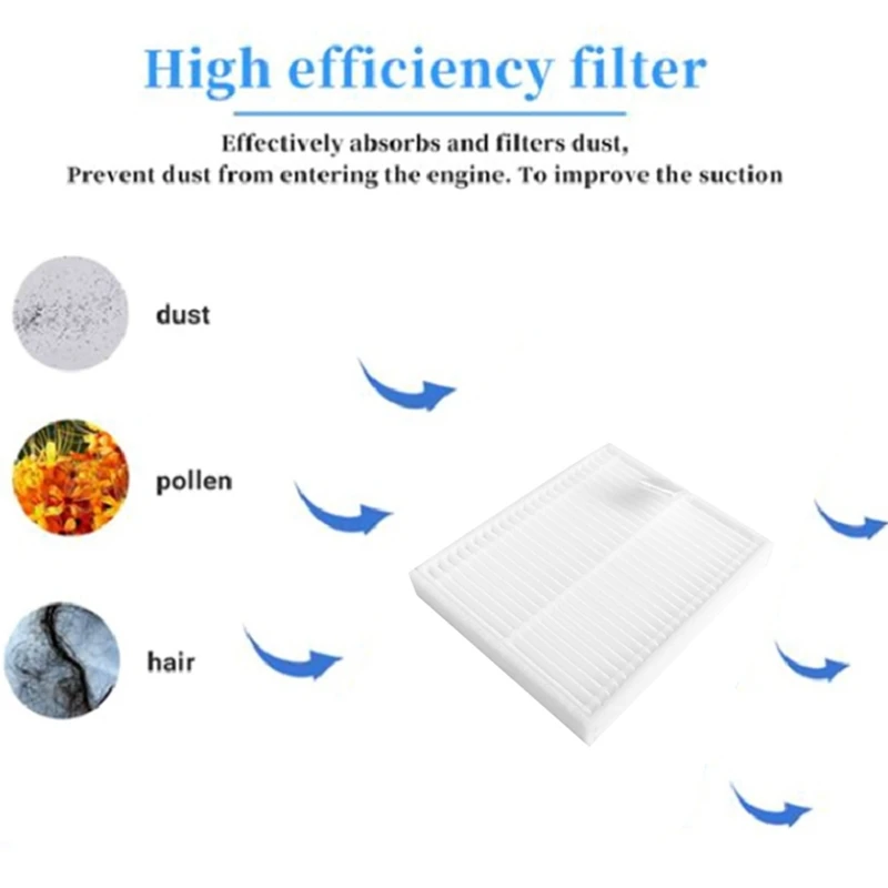 6 sztuk część zamienna filtr do Irobota Roomba Combo Essential Y0112 akcesoria do odkurzaczy zmywalne filtry