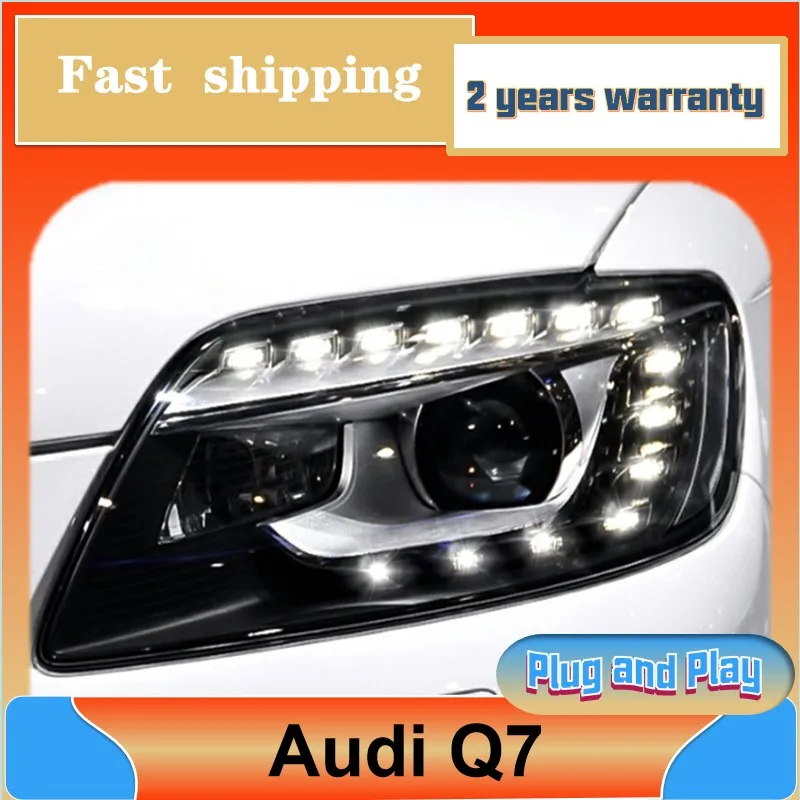 

Car Styling for Audi Q7 Headlight 2006-2015 Q7 Head Light Audi Q7 Head Lamp Audi Q7 Daytime Running Light DRL Turn Signal