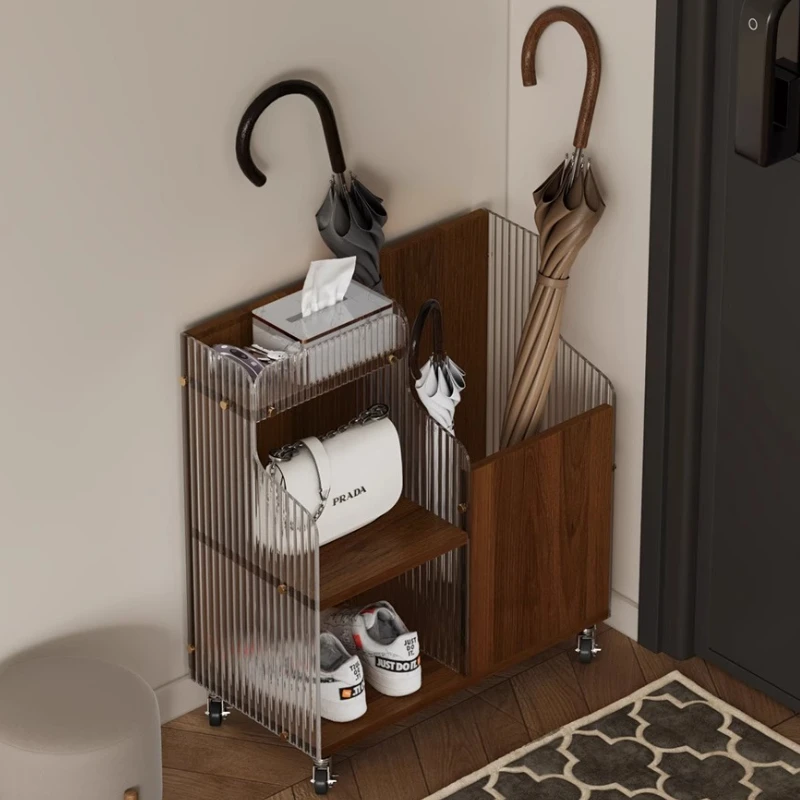 Yoga Mat Storage Organizer Basket Home Gym Equipment Holder Badminton Sports Gear Rack Multifunctional Entrance Umbrella Stand