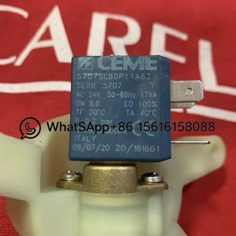 Humidifier Drain Valve Compatible with Italy CARLE 13C499A030 CEME 5707SL8OP11A62 Replacement Parts for Steam Generator